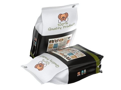 Dog food package 1 3D 모델