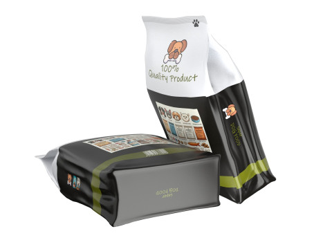 Dog food package 1 3D 모델