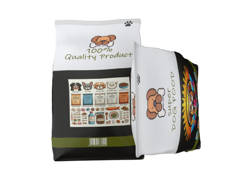 Dog food package 1 3D 모델