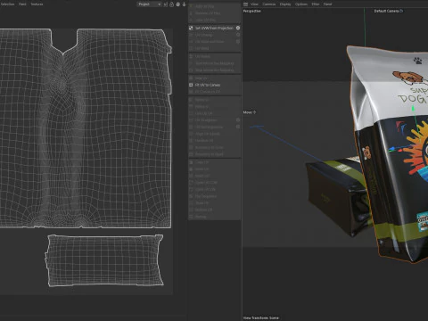 Dog food package 1 3D Model