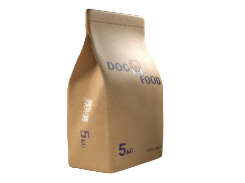 Dog food package 2 3D Model