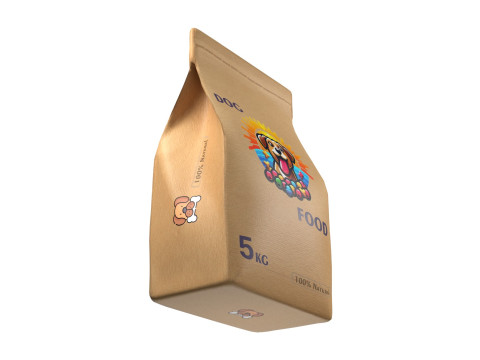 Dog food package 2 3D Model