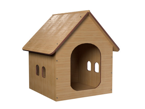 Dog house Model 3D