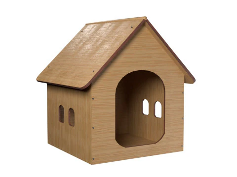 कुत्ते का घर 3D मॉडल