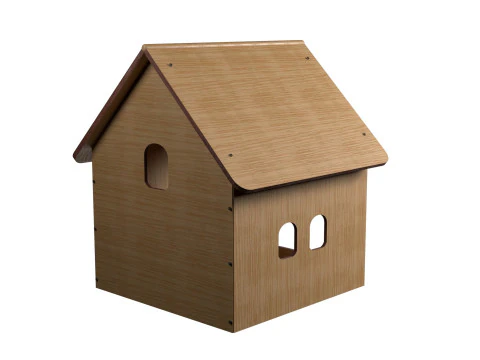 कुत्ते का घर 3D मॉडल