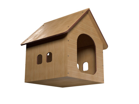 Dog house Model 3D