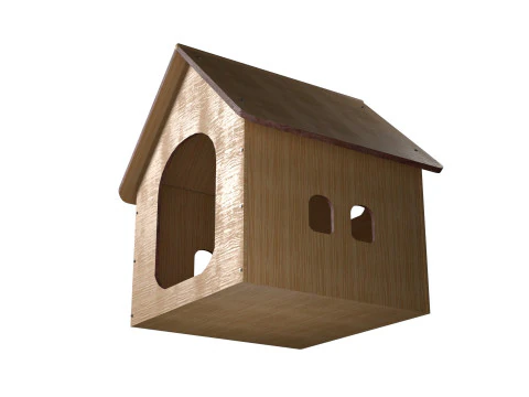 कुत्ते का घर 3D मॉडल