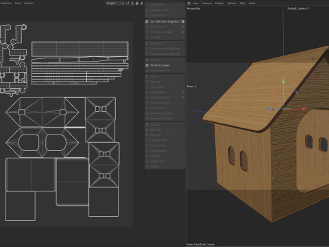 Dog house Model 3D