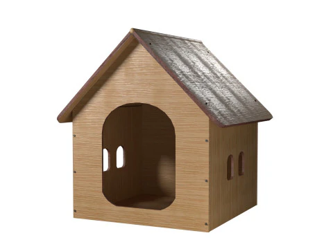 Dog Accessories collection 3D Model