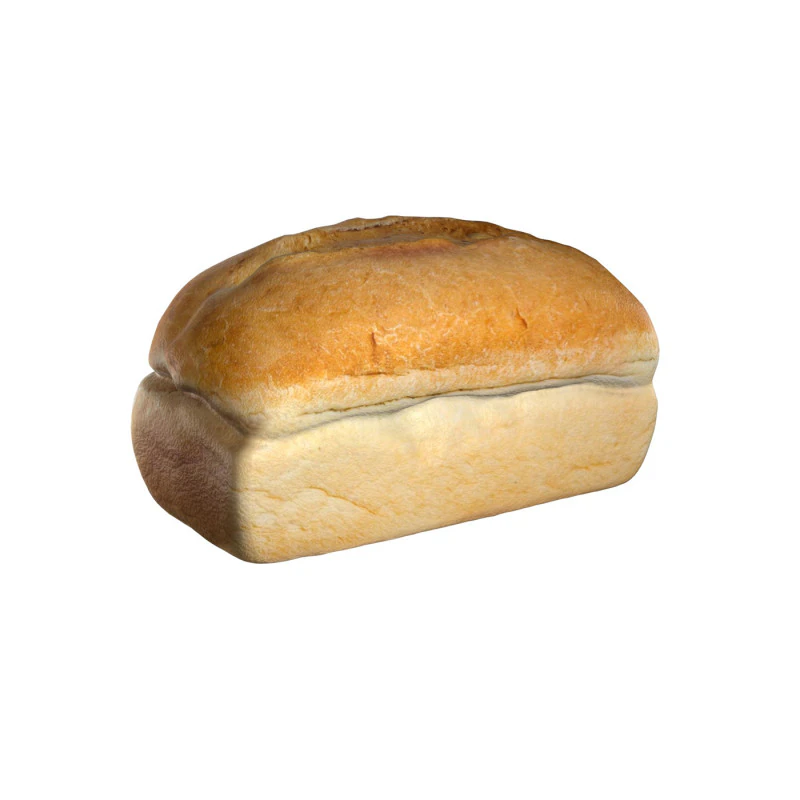 Bread 3D Model .c4d .max .obj .3ds .fbx .stl .blend 