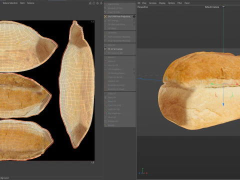Bread 3D Model