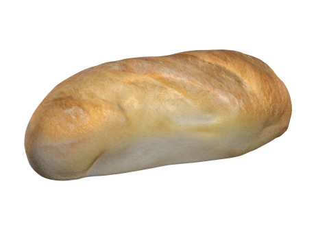 Bread 4 3D Model