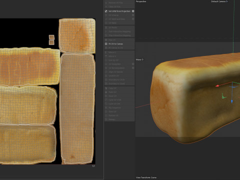 Bread 5 Model 3D