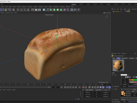 Bread 6 Modello 3D