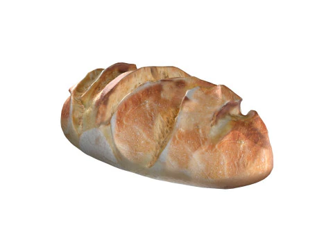 Bread 8 3D Model