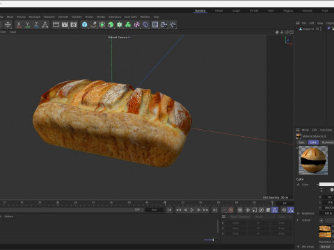 Bread 10 3D-Modell