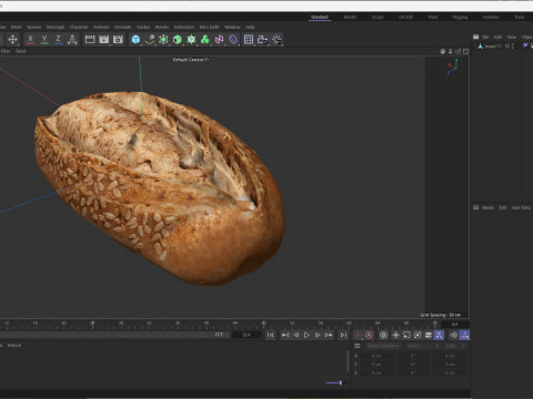 Bread 11 Model 3D