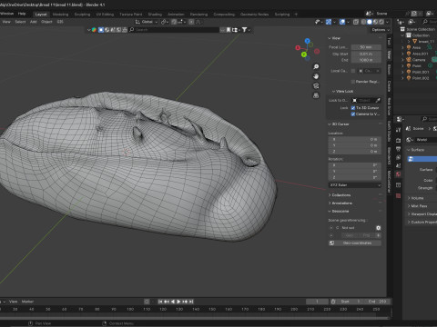 Bread 11 Model 3D