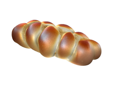 Bread 12 3D Model