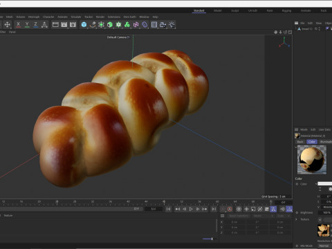 Bread 12 3Dモデル