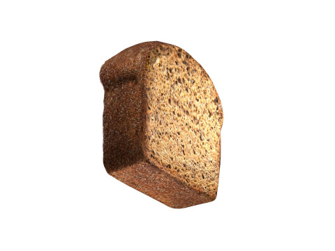 Brown bread Modelo 3D