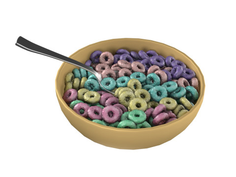 Cereal bowl 3D Модель