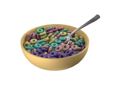 Cereal bowl 3D Model