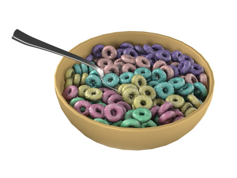 Cereal bowl 3D Model