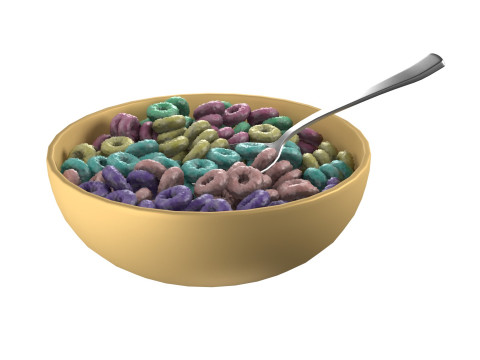 Cereal bowl 3D Model