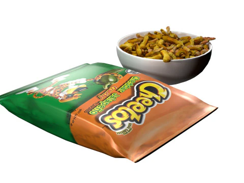 Cheetos snacks 3D Model