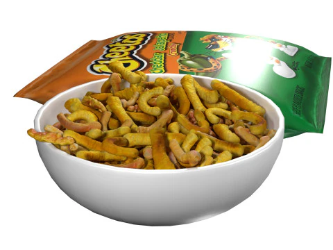 Cheetos snacks 3D Model