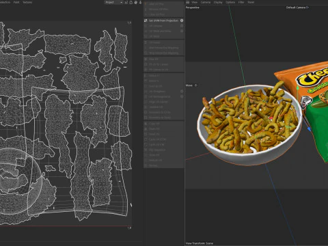 Cheetos snacks 3D Model