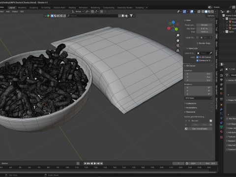 Cheetos snacks Modèle 3D