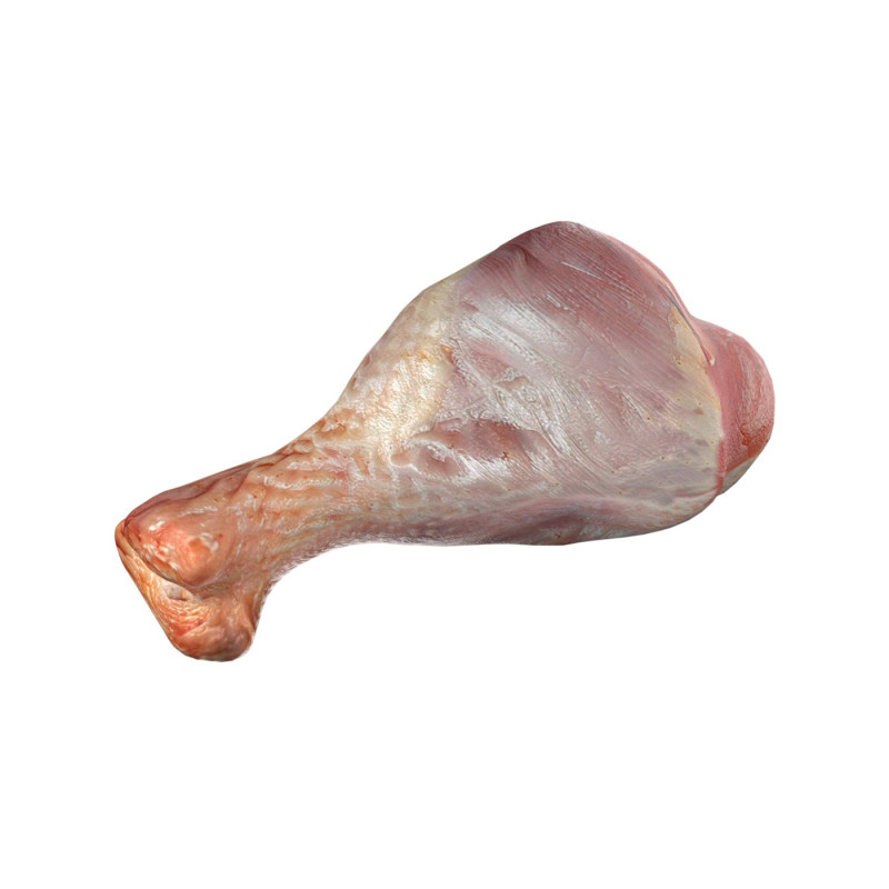 Chicken drumstick raw v1 3D 模型 .c4d .max .obj .3ds .fbx .stl .blend