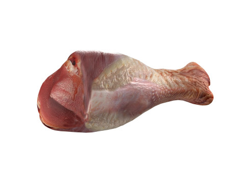 Chicken drumstick raw v1 3D 模型