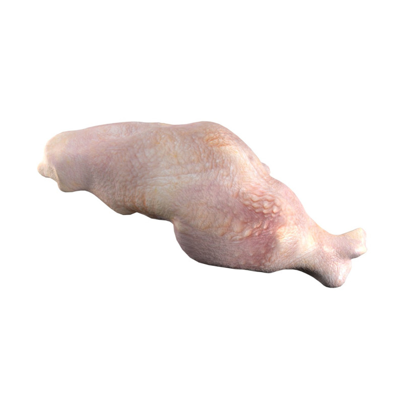 Chicken drumstick raw v3 Modelo 3D .c4d .max .obj .3ds .fbx .stl .blend