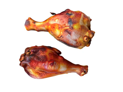 Chicken Fried Leg peice 3D Model