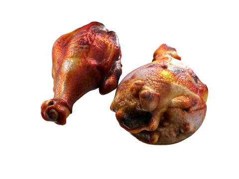 Chicken Fried Leg peice 3D Model