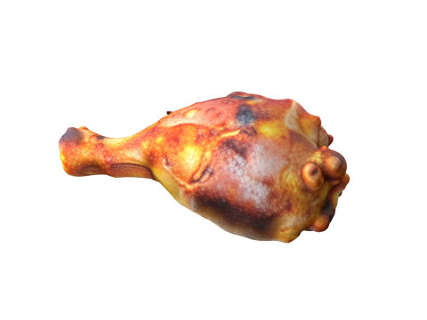 Chicken Fried Leg Piece v1 3D मॉडल