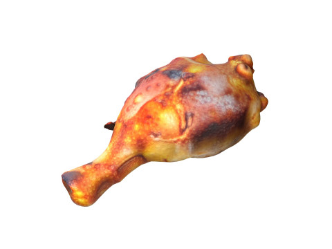 Chicken Fried Leg Piece v1 3D मॉडल