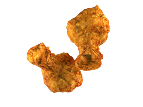 Chicken Leg peice crisp 3D Model