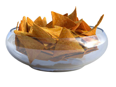 Tigela de Doritos Modelo 3D