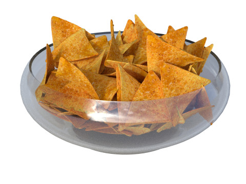 Doritos bowl Model 3D
