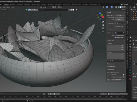Doritos bowl Model 3D
