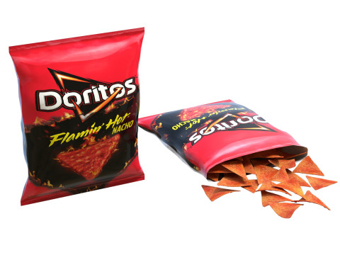Doritos flamin hot nacho 3D Model