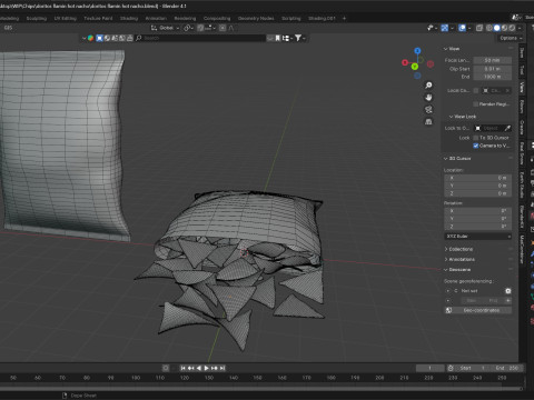 Doritos flamin hot nacho Model 3D
