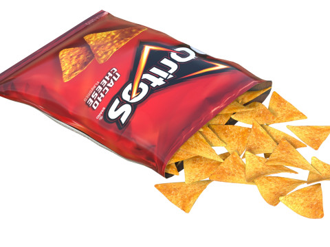 Doritos nacho cheese Modello 3D