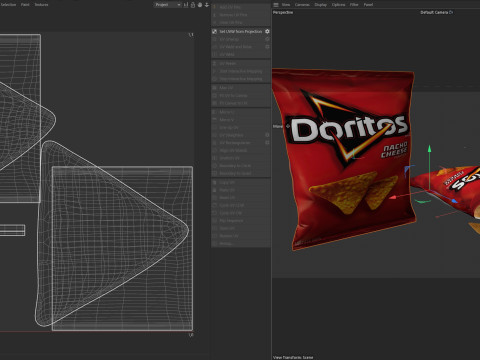 Doritos nacho cheese Modello 3D