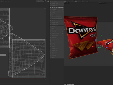 Doritos nacho cheese 3D Model