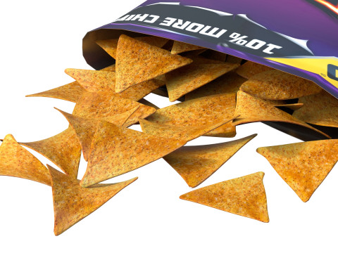 Doritos sweet chilli 3D मॉडल